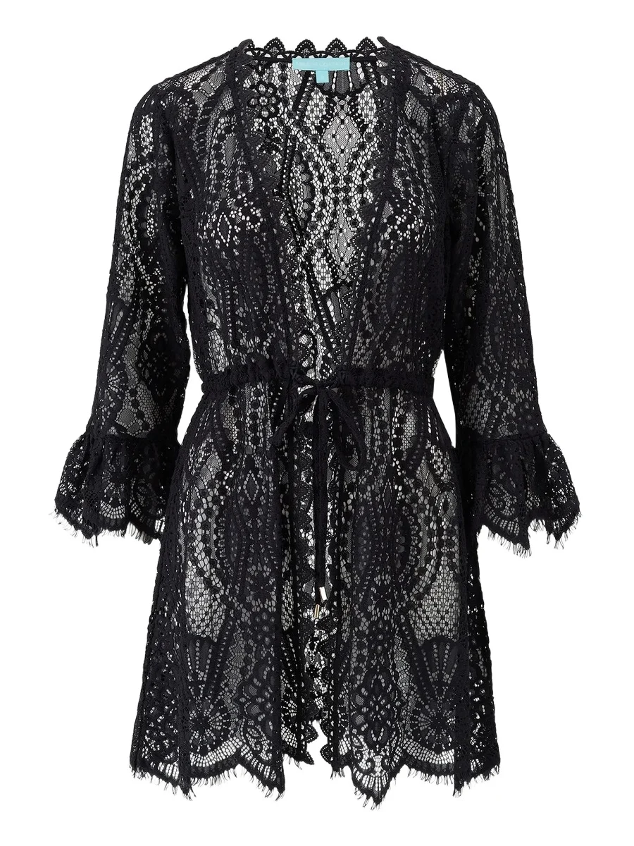 Melissa Odabash Women's Naia Sheer Open Caftan