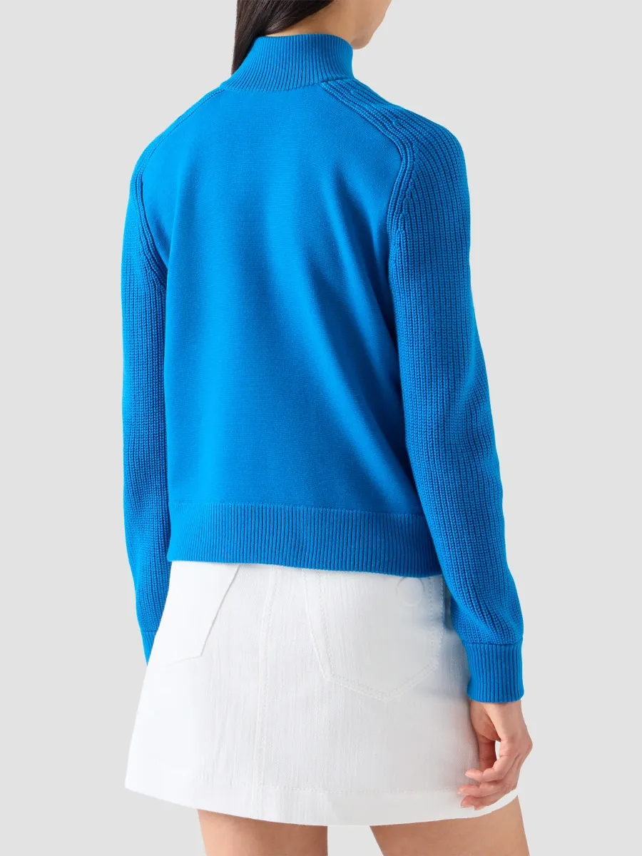 Akris punto Women's Rib-Knit Virgin Wool-Blend Cardigan | Thumbnail 3