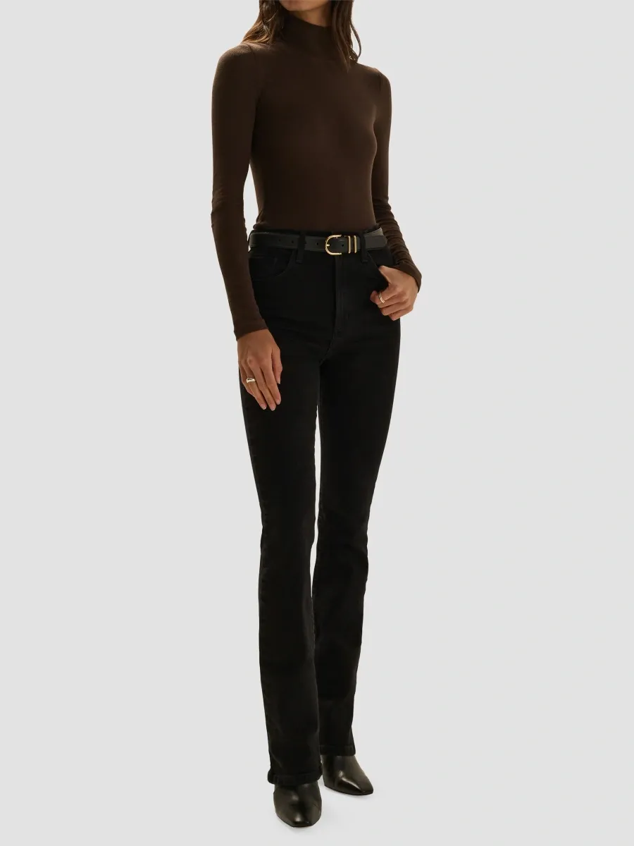 Favorite Daughter Women's Ribbed Turtleneck Top | Thumbnail 2 Favorite Daughter Women's Ribbed Turtleneck Top | Thumbnail 2