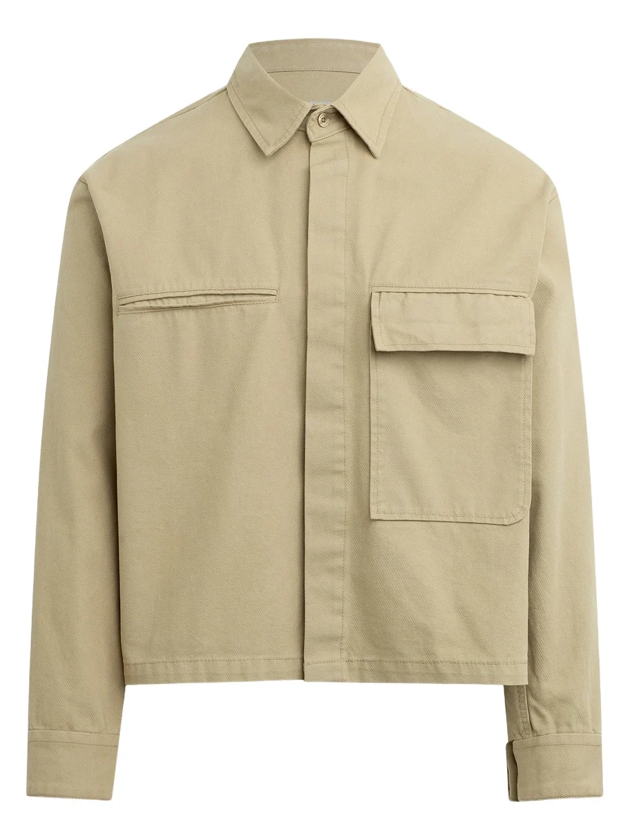 Hudson Jeans Men's Cotton Twill Pocket Shirt Jacket