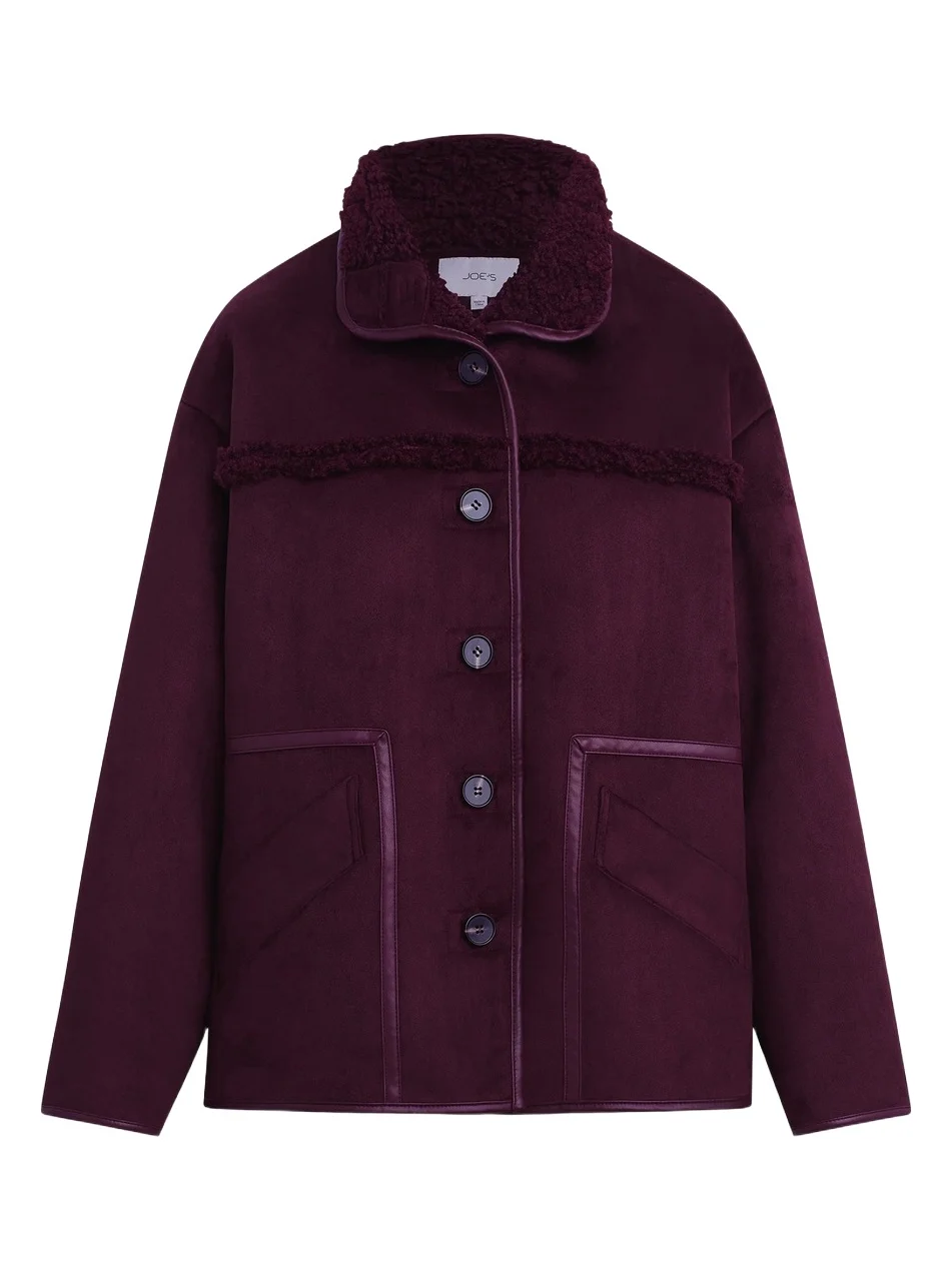 Joe's Jeans Women's The Vegan Shearling Jacket