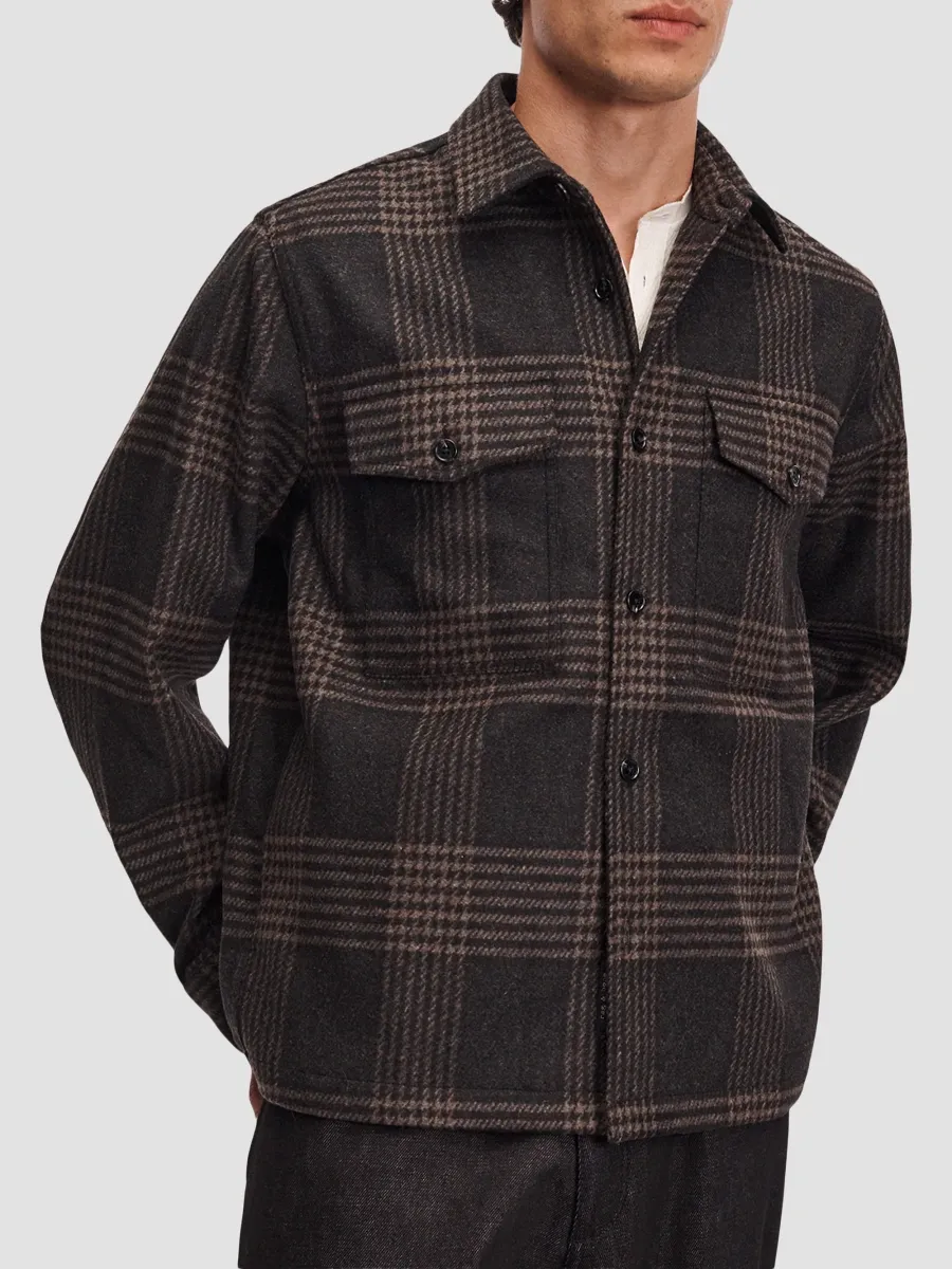 rag & bone Men's Austin Plaid Wool-Blend Shirt | Thumbnail 5 rag & bone Men's Austin Plaid Wool-Blend Shirt | Thumbnail 5