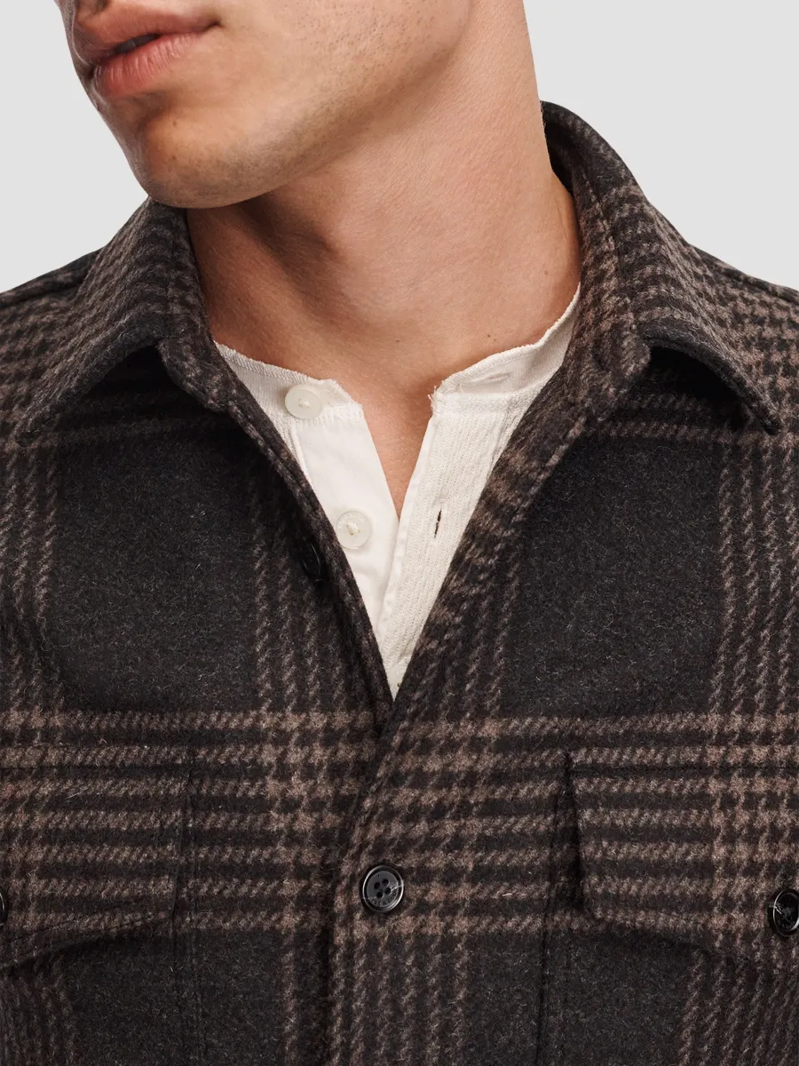 rag & bone Men's Austin Plaid Wool-Blend Shirt | Thumbnail 7 rag & bone Men's Austin Plaid Wool-Blend Shirt | Thumbnail 7