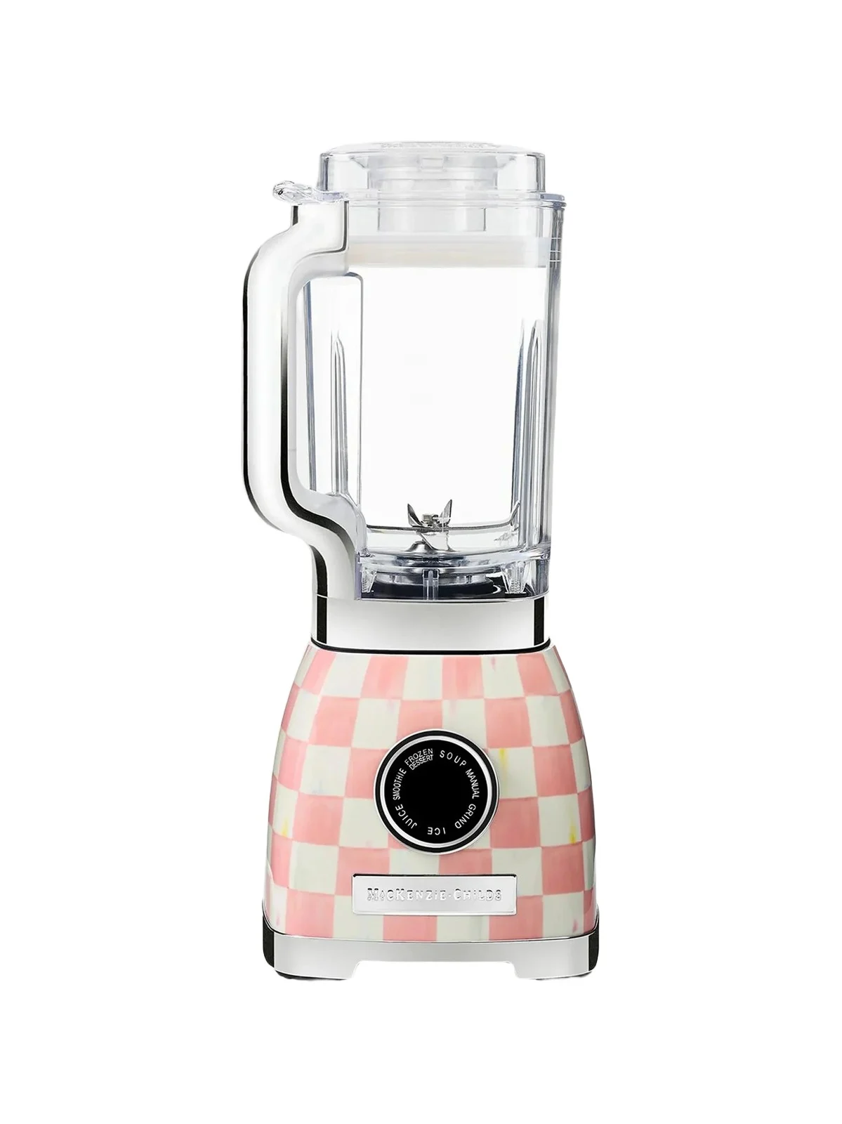 MacKenzie-Childs Rosy Check Blender