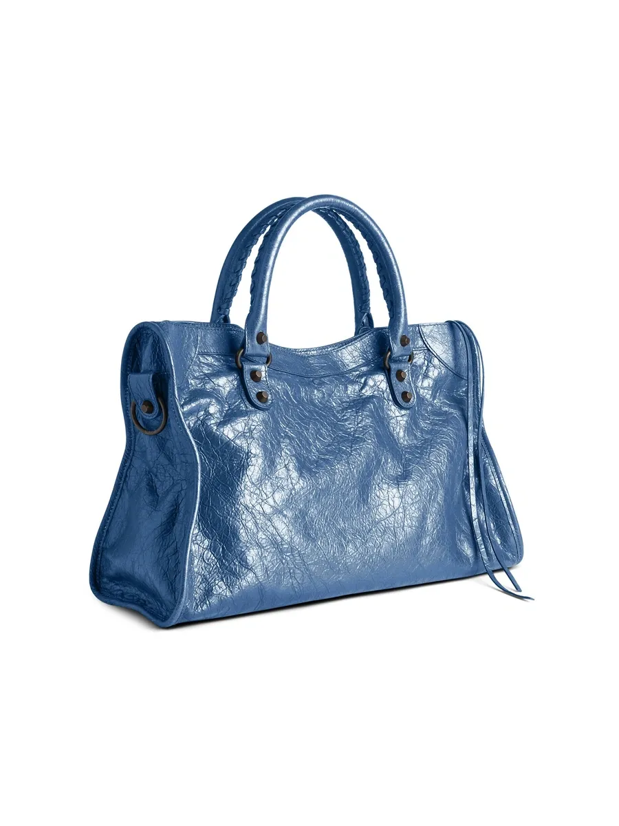 Balenciaga Women's Le City Medium Tote Bag | Thumbnail 4 Balenciaga Women's Le City Medium Tote Bag | Thumbnail 4