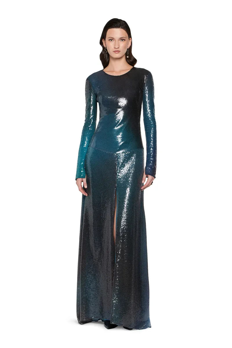 Roberto Cavalli Liquid paillettes evening dress | Thumbnail 2 Roberto Cavalli Liquid paillettes evening dress | Thumbnail 2