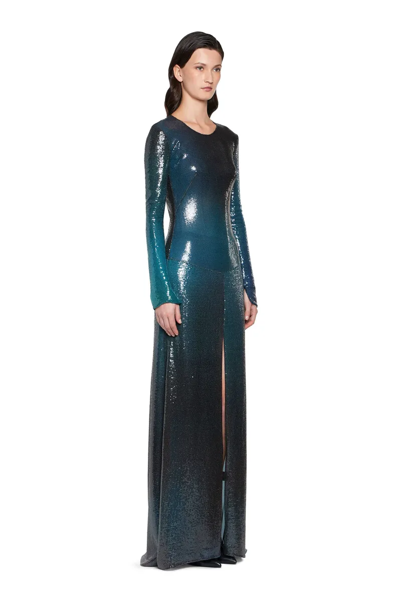 Roberto Cavalli Liquid paillettes evening dress | Thumbnail 3 Roberto Cavalli Liquid paillettes evening dress | Thumbnail 3