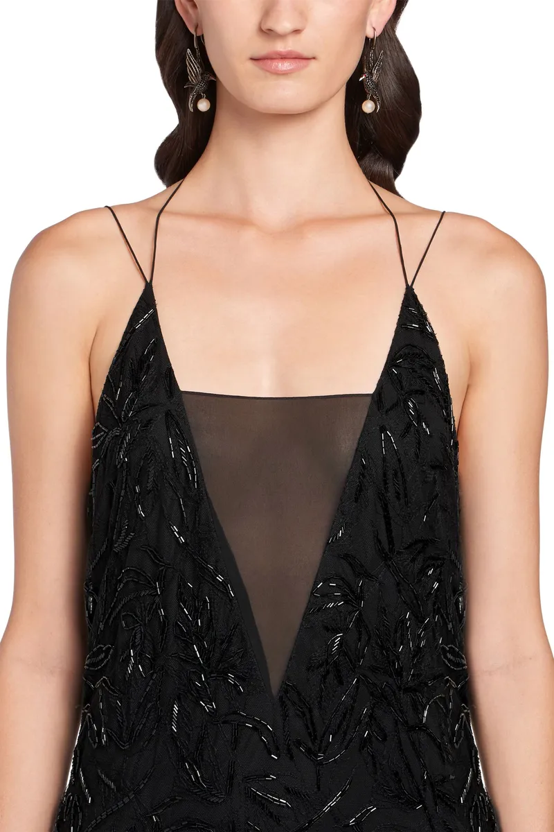 Roberto Cavalli Black Iris embroidered evening dress | Thumbnail 5 Roberto Cavalli Black Iris embroidered evening dress | Thumbnail 5