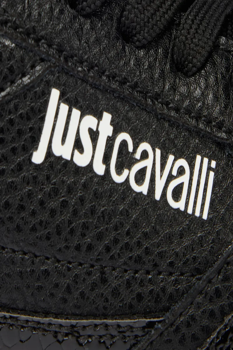Roberto Cavalli Black Sneakers With Logo | Thumbnail 4 Roberto Cavalli Black Sneakers With Logo | Thumbnail 4