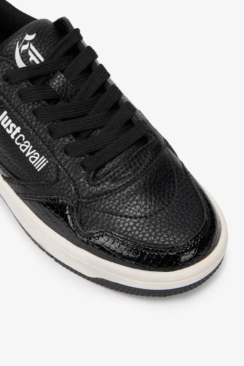 Roberto Cavalli Black Sneakers With Logo | Thumbnail 5 Roberto Cavalli Black Sneakers With Logo | Thumbnail 5