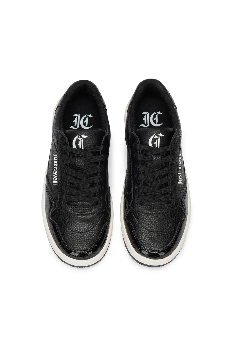 Roberto Cavalli Black Sneakers With Logo | Thumbnail 6 Roberto Cavalli Black Sneakers With Logo | Thumbnail 6