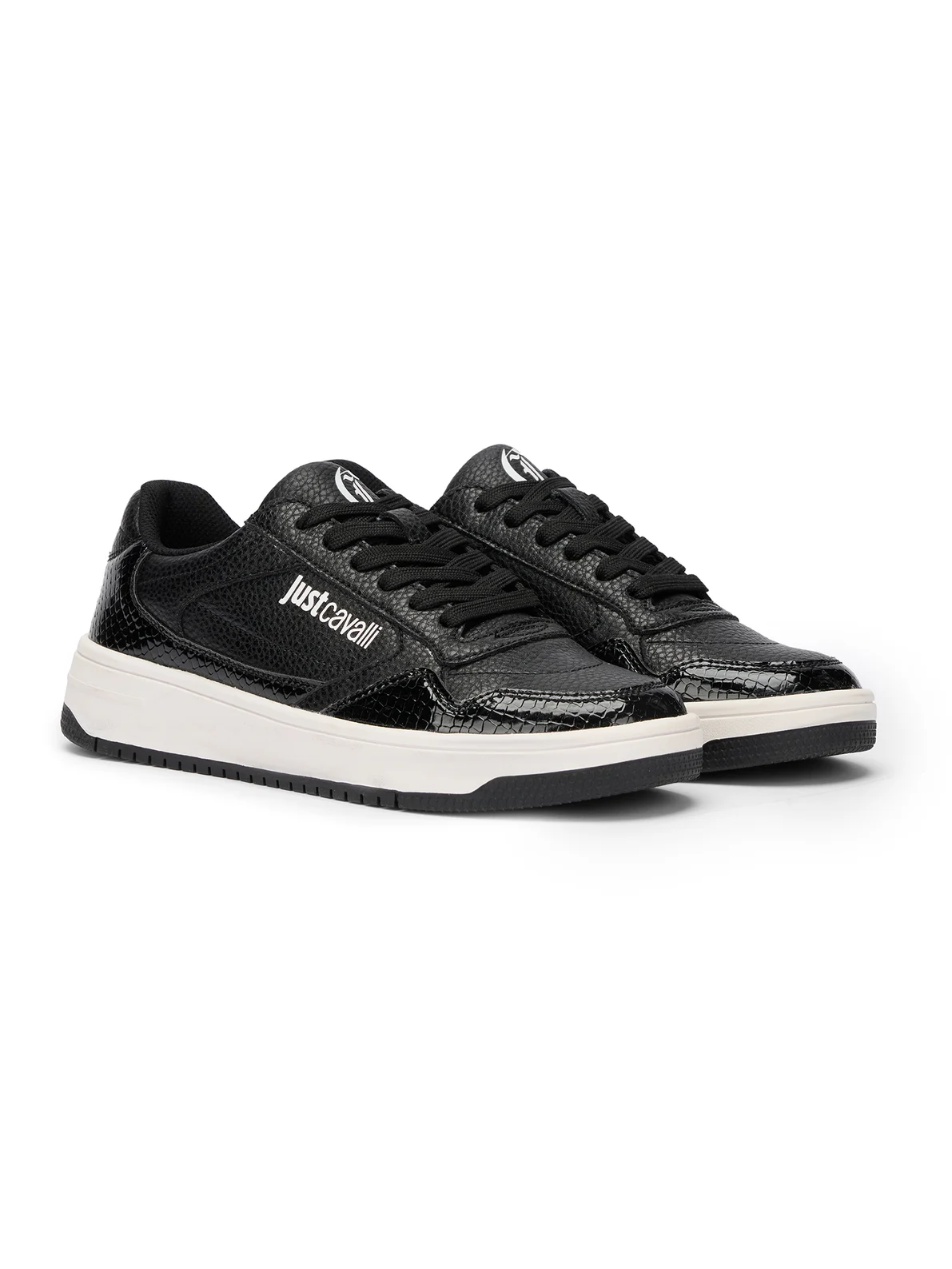 Black Sneakers With Logo