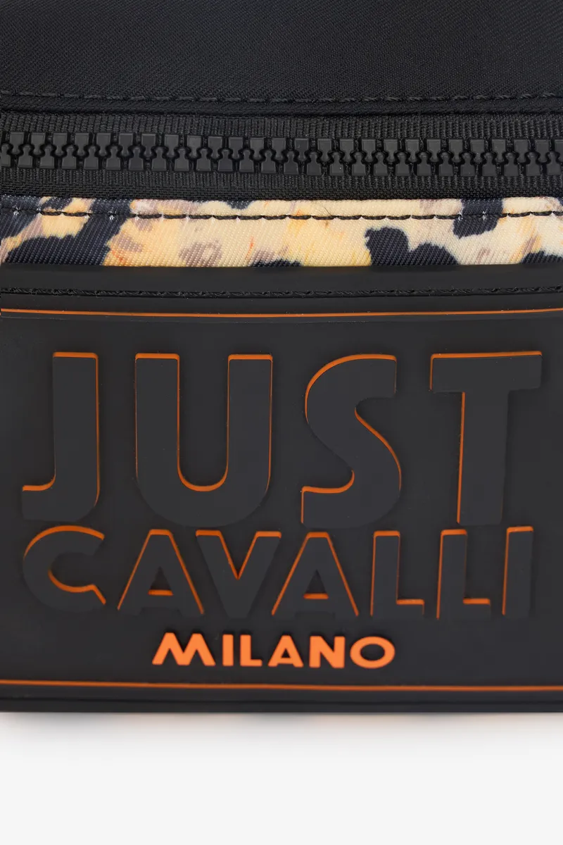 Roberto Cavalli Leopard Print Belt Bag With Logo Patch | Thumbnail 5 Roberto Cavalli Leopard Print Belt Bag With Logo Patch | Thumbnail 5