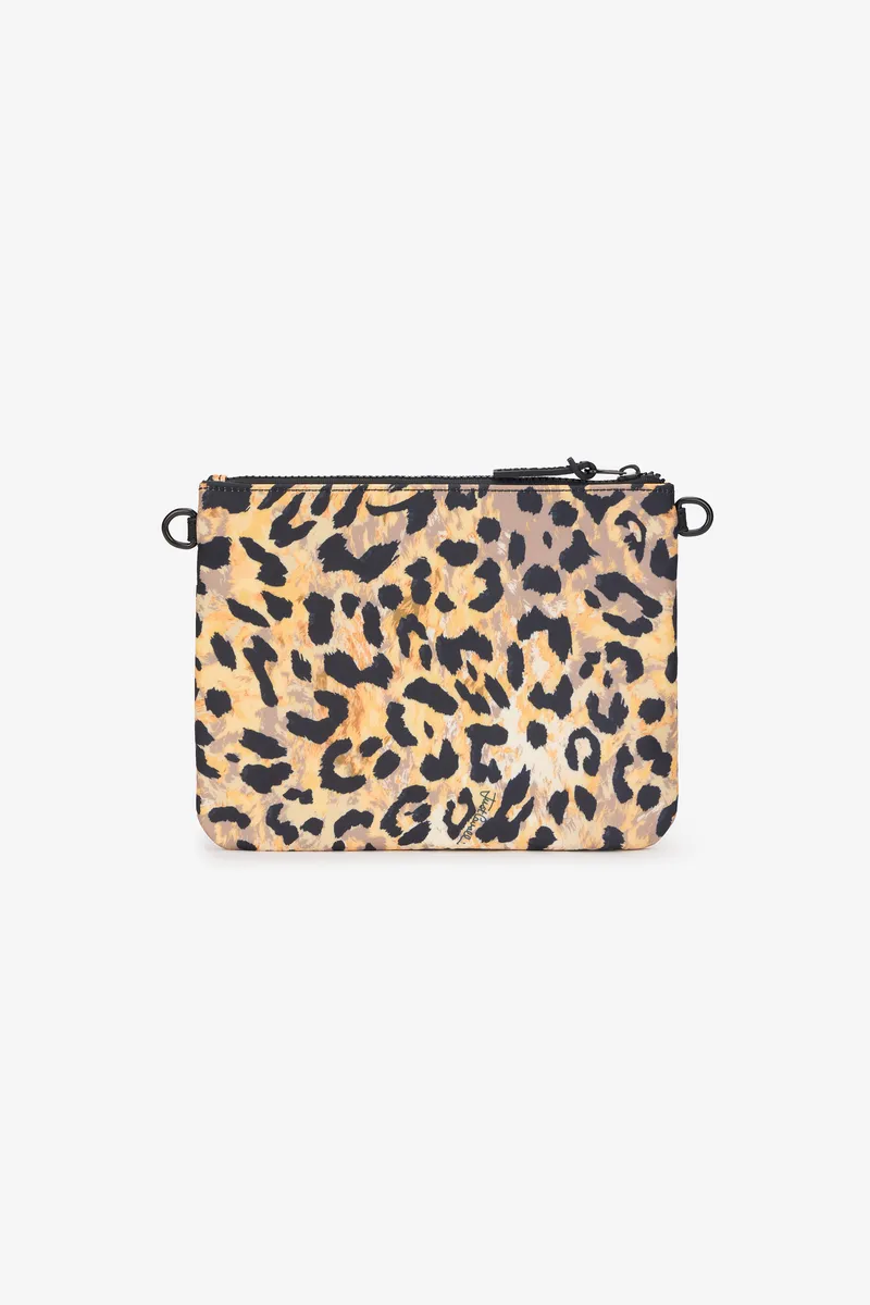 Roberto Cavalli Leopard Print Clutch Bag With Wrist Strap | Thumbnail 3 Roberto Cavalli Leopard Print Clutch Bag With Wrist Strap | Thumbnail 3