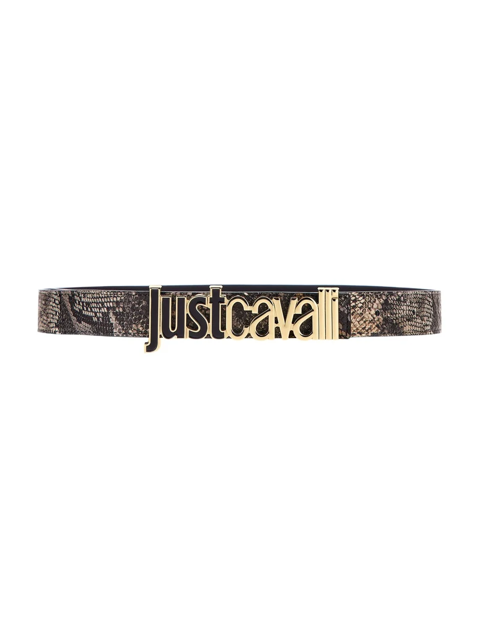 Roberto Cavalli Just Cavalli Python-Print Belt