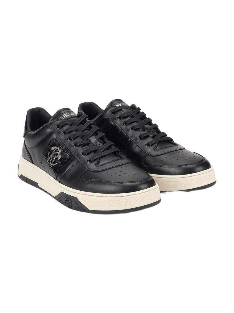 Black Sneakers With RC Monogram