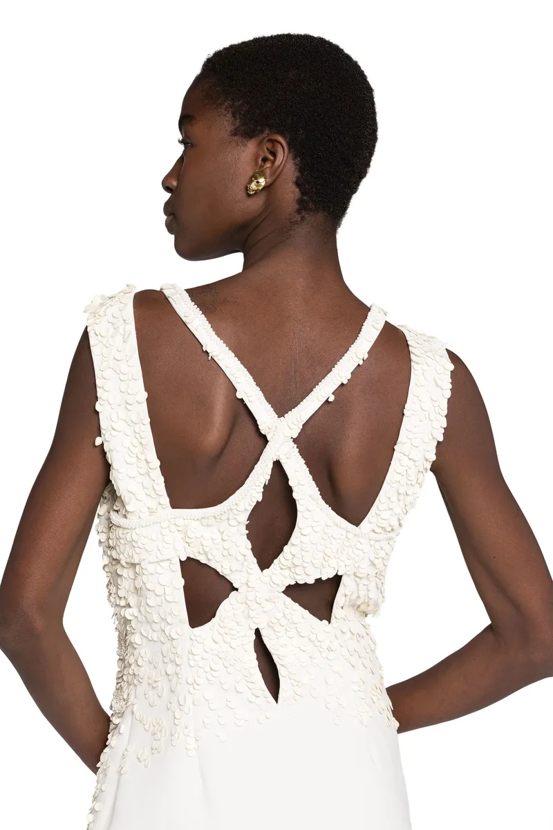 Roberto Cavalli Sequin-Embellished Mini Dress | Thumbnail 4 Roberto Cavalli Sequin-Embellished Mini Dress | Thumbnail 4