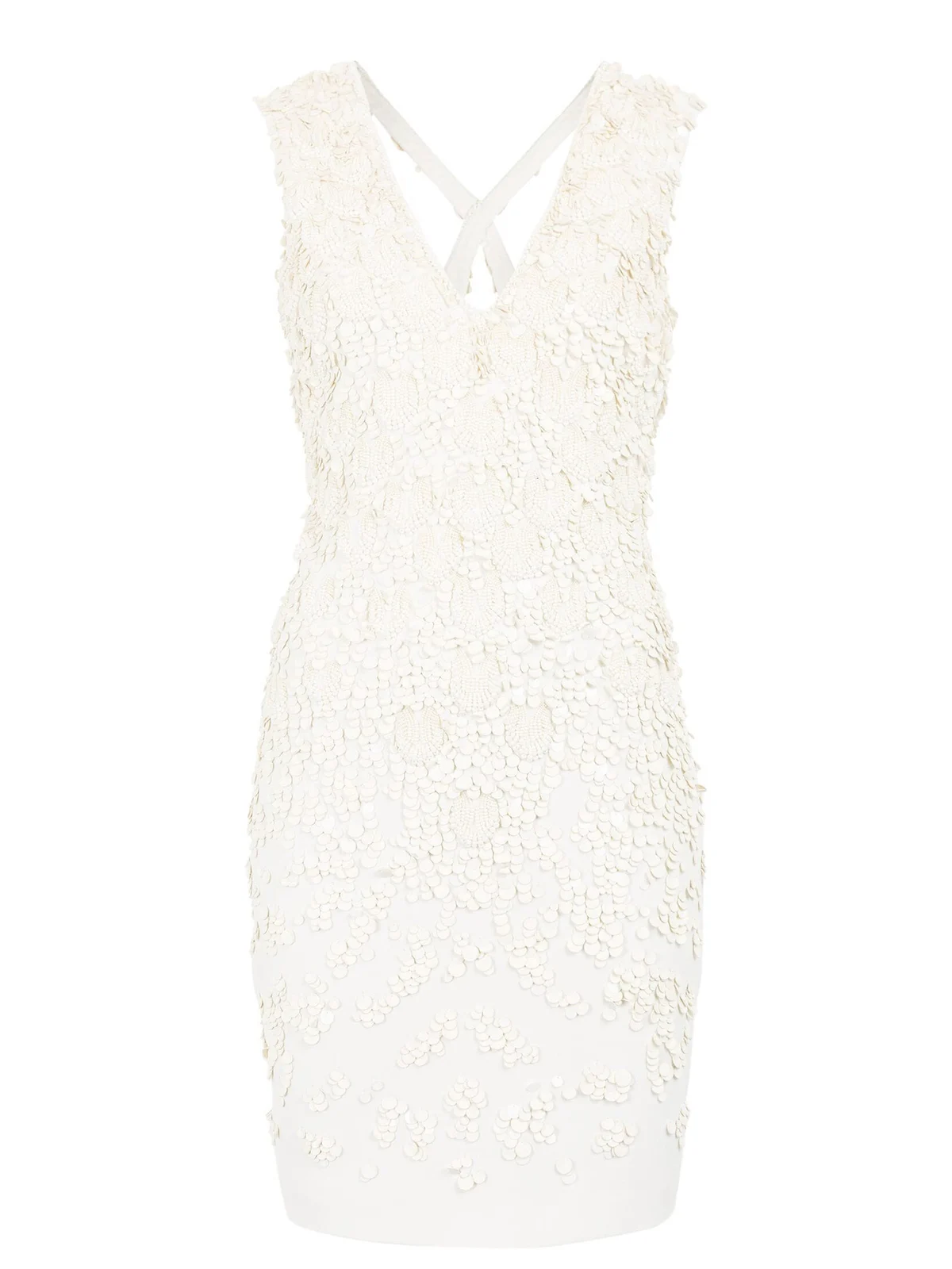 Roberto Cavalli Sequin-Embellished Mini Dress