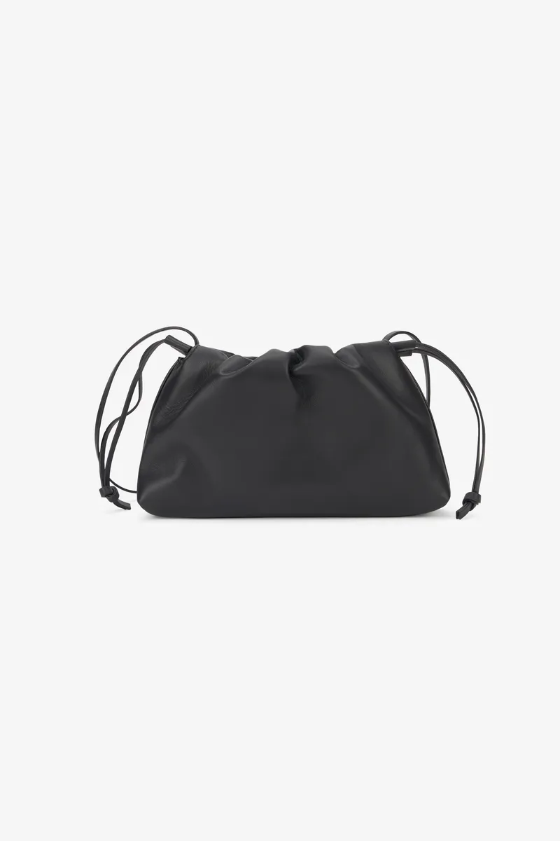 Roberto Cavalli Black Drawstring Shoulder Bag With RC Monogram | Thumbnail 3