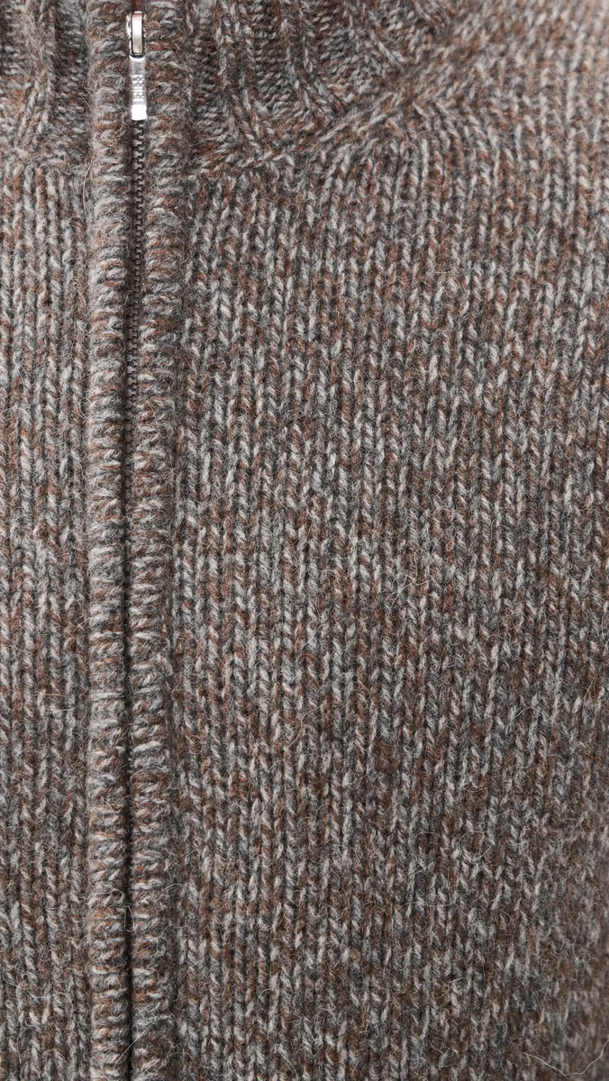 FEDELI Baby Alpaca Zip Cardigan | Thumbnail 6 FEDELI Baby Alpaca Zip Cardigan | Thumbnail 6