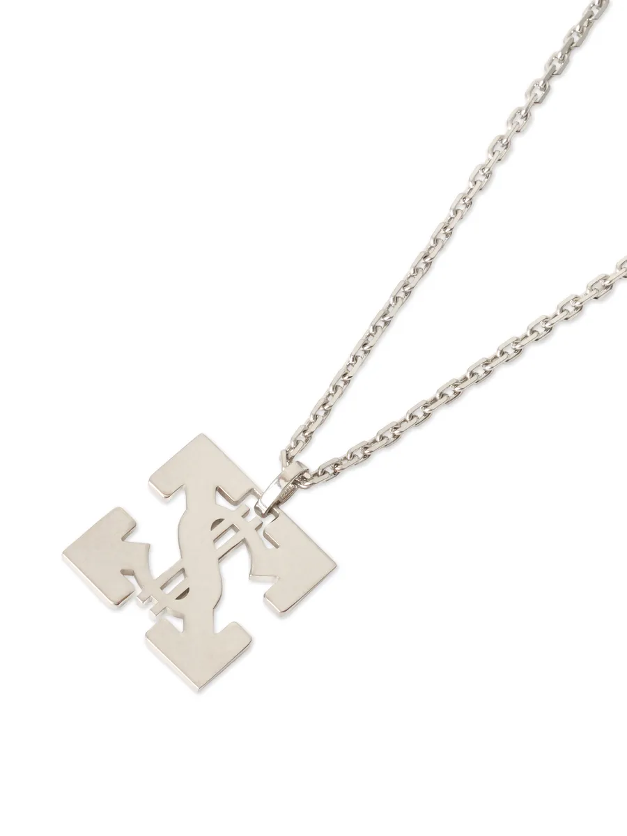 Off-White Bling Dollar Chain Necklace | Thumbnail 3 Off-White Bling Dollar Chain Necklace | Thumbnail 3