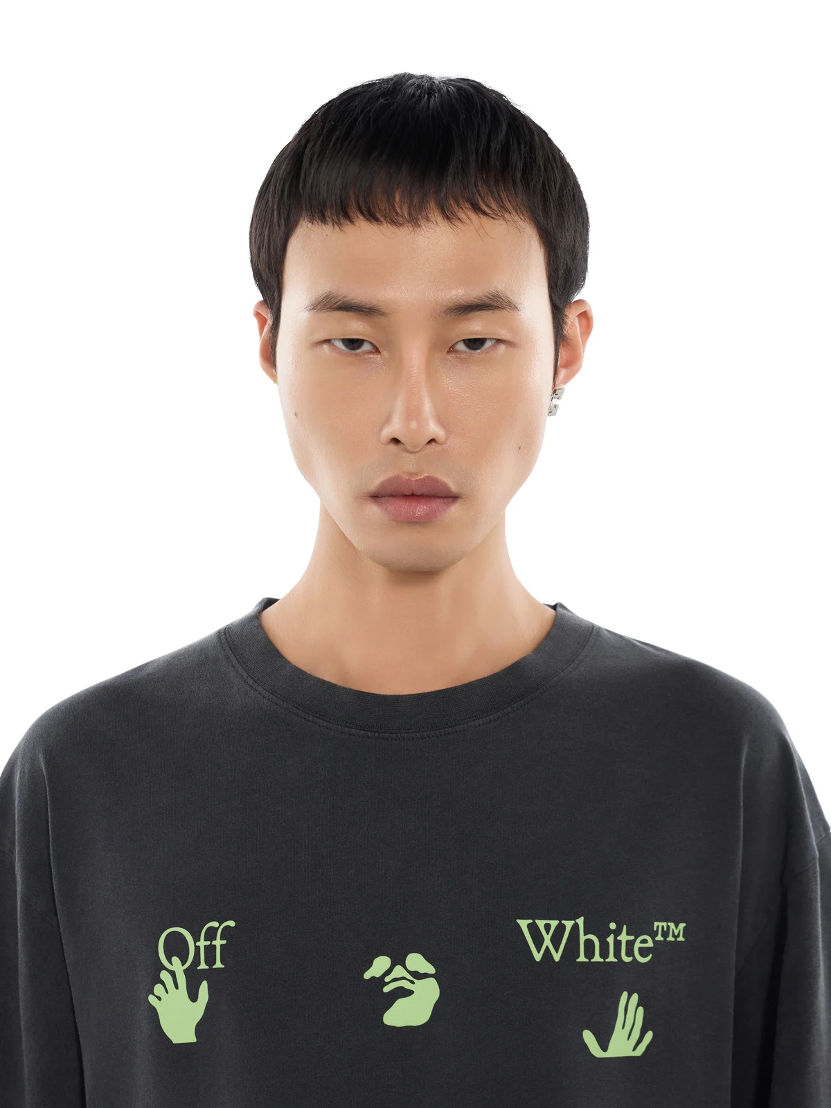 Off-White Bling Dollar Mono Earring