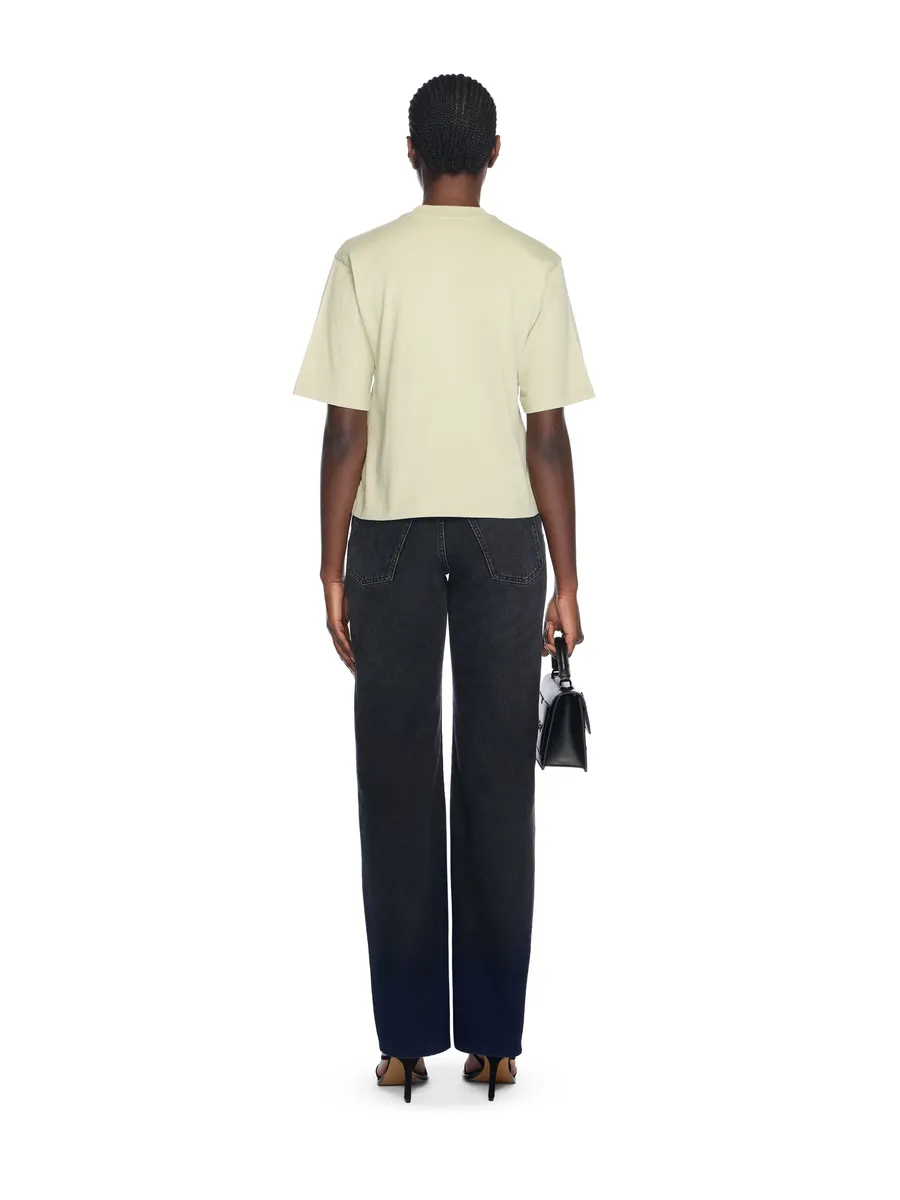 Off-White Bookish Flowers Boxy Logo Tee | Thumbnail 4 Off-White Bookish Flowers Boxy Logo Tee | Thumbnail 4