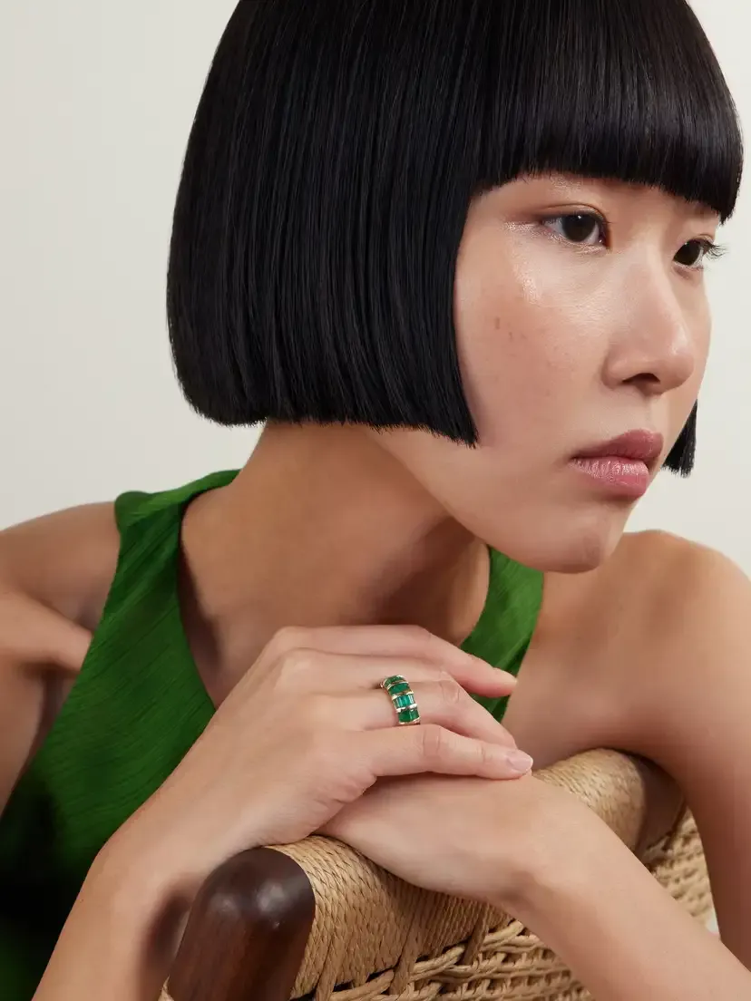 SHAY 18-karat Gold Emerald Ring | Thumbnail 2 SHAY 18-karat Gold Emerald Ring | Thumbnail 2
