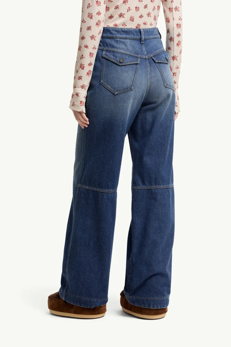 Moncler Grenoble Technical Denim Pants | Thumbnail 6