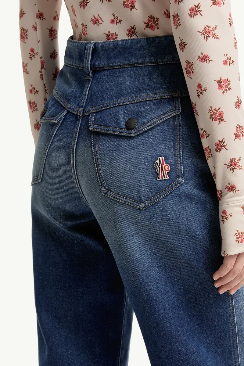 Moncler Grenoble Technical Denim Pants | Thumbnail 7