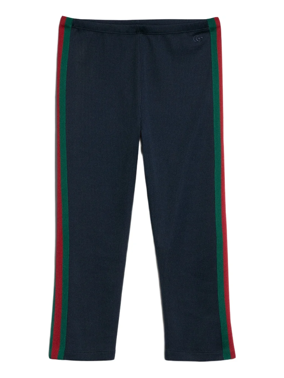 Gucci Rib Cotton Jersey Pants With Web