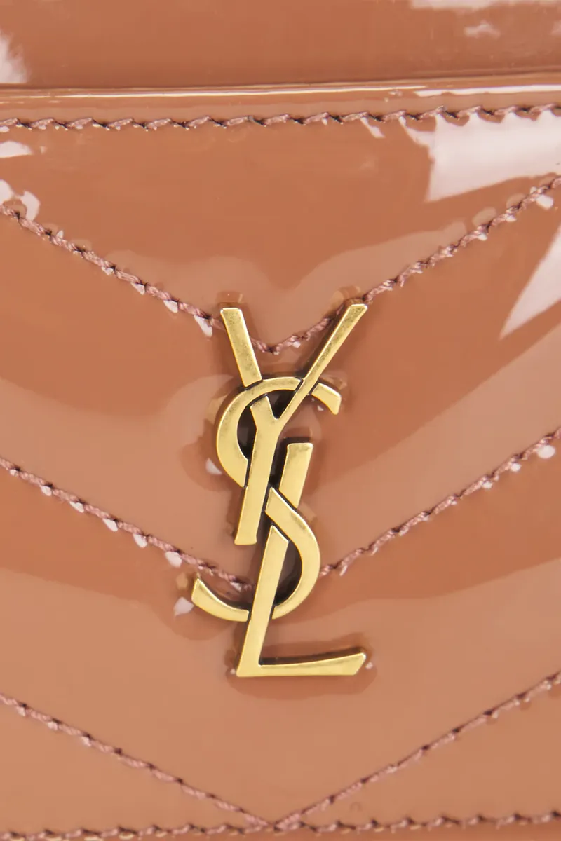 Saint Laurent Cuir Vernis Matelasse Card Case | Thumbnail 6 Saint Laurent Cuir Vernis Matelasse Card Case | Thumbnail 6