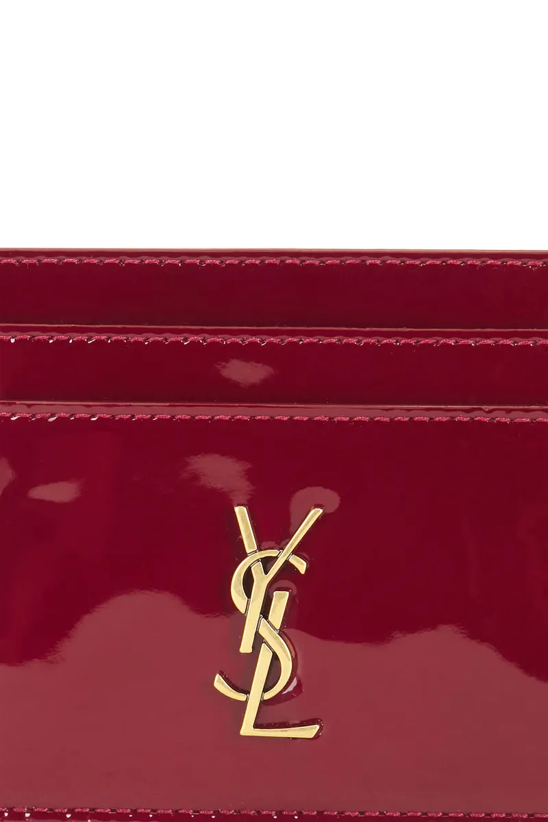 Saint Laurent Cuir Vernis Card Case | Thumbnail 6