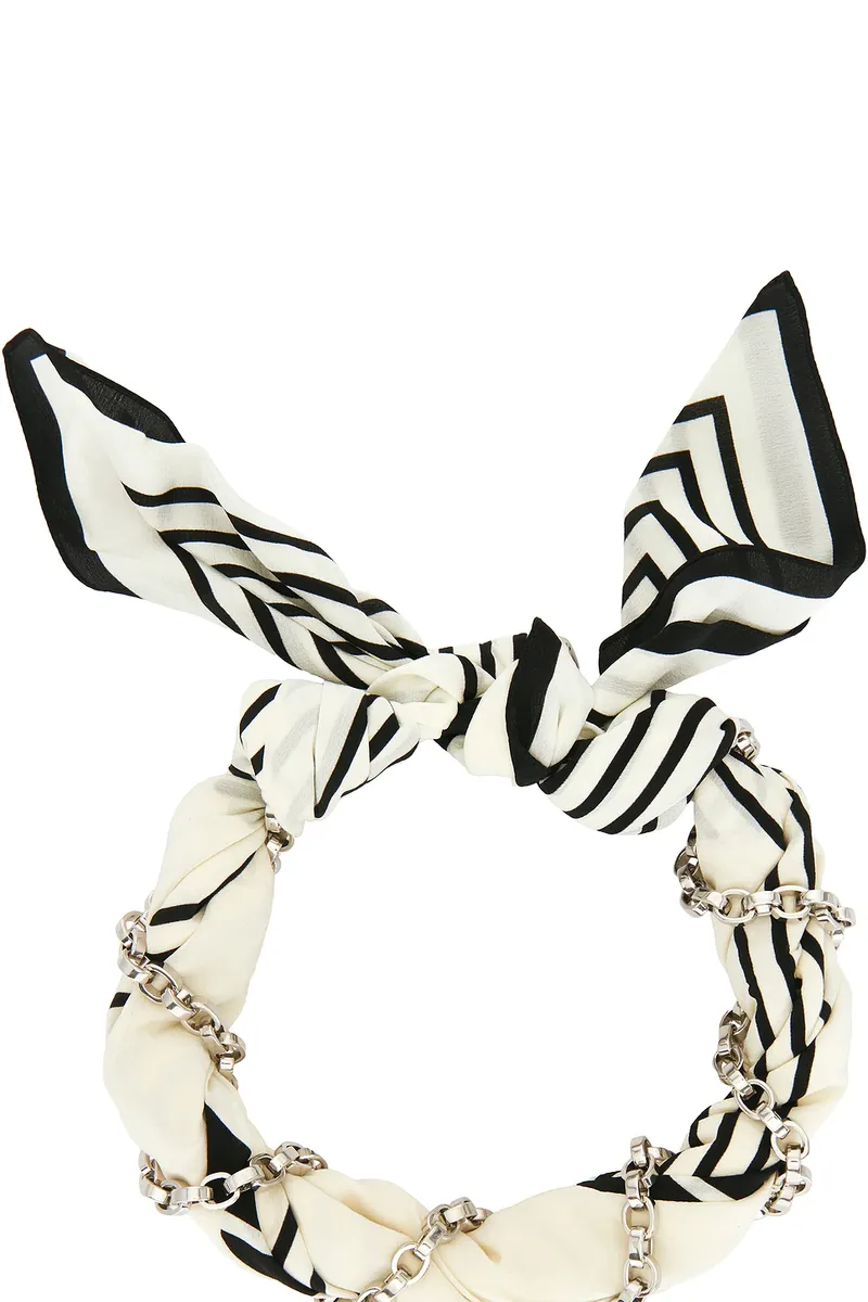 TOTEME Silk Scarf Collar Necklace | Thumbnail 4 TOTEME Silk Scarf Collar Necklace | Thumbnail 4