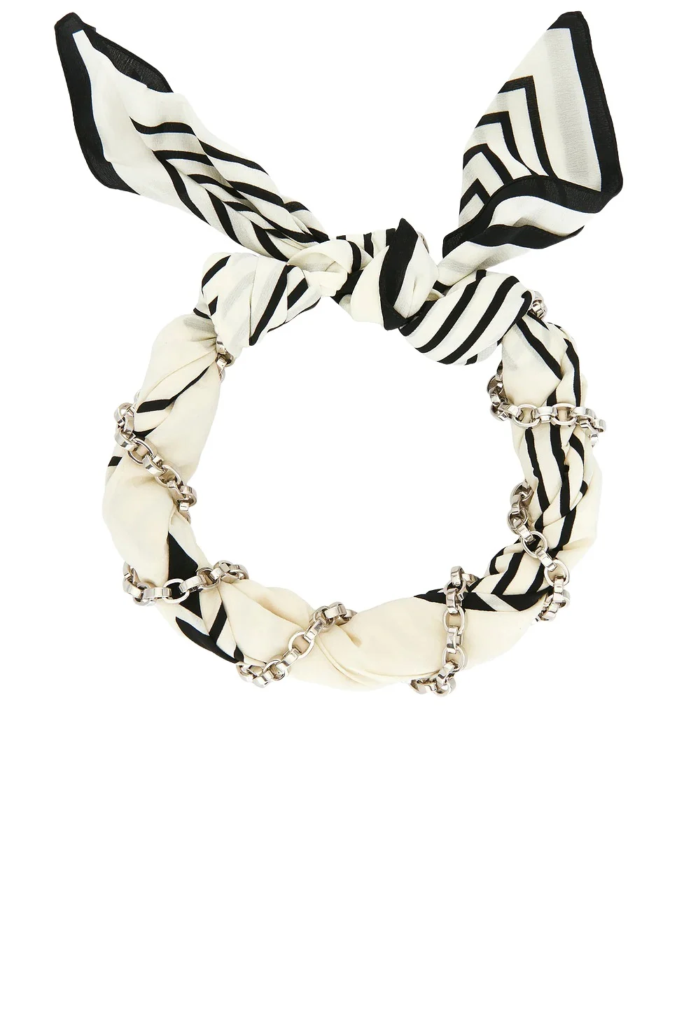 Silk Scarf Collar Necklace Silk Scarf Collar Necklace