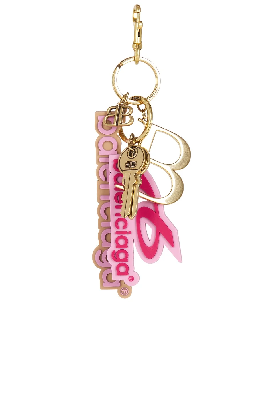 Balenciaga Keyring Bodies Logo