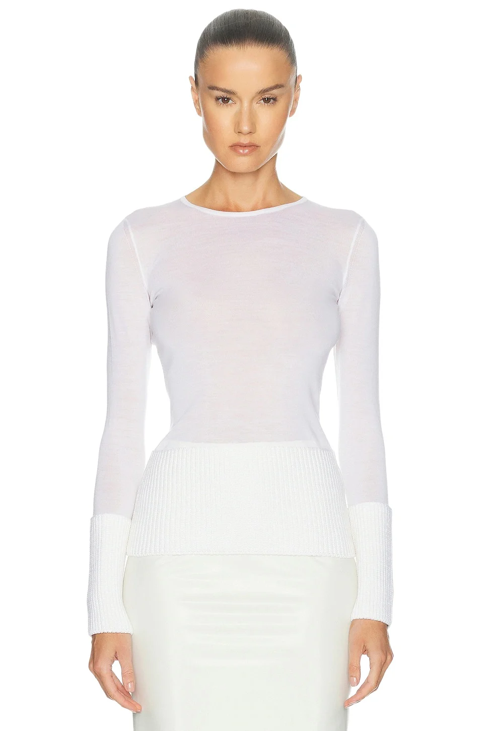 Long Sleeve Crewneck Top