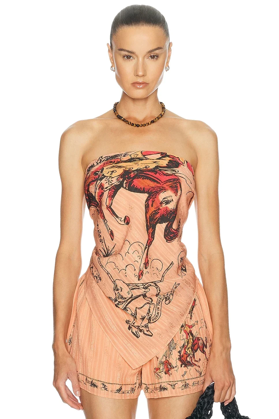 Bronco Buster Scarf Top