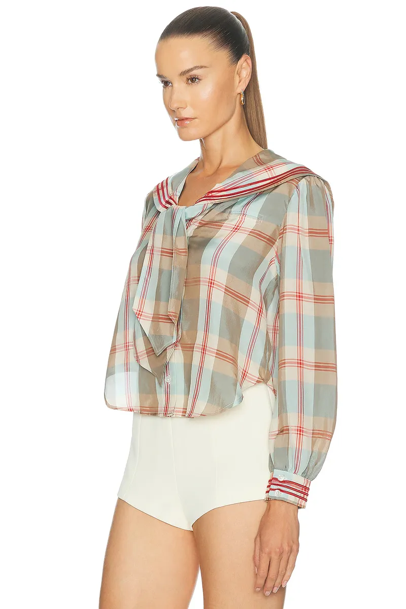 BODE Canyon Plaid Blouse | Thumbnail 2