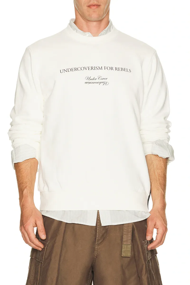 Undercover Side Zip Sweatshirt | Thumbnail 2 Undercover Side Zip Sweatshirt | Thumbnail 2