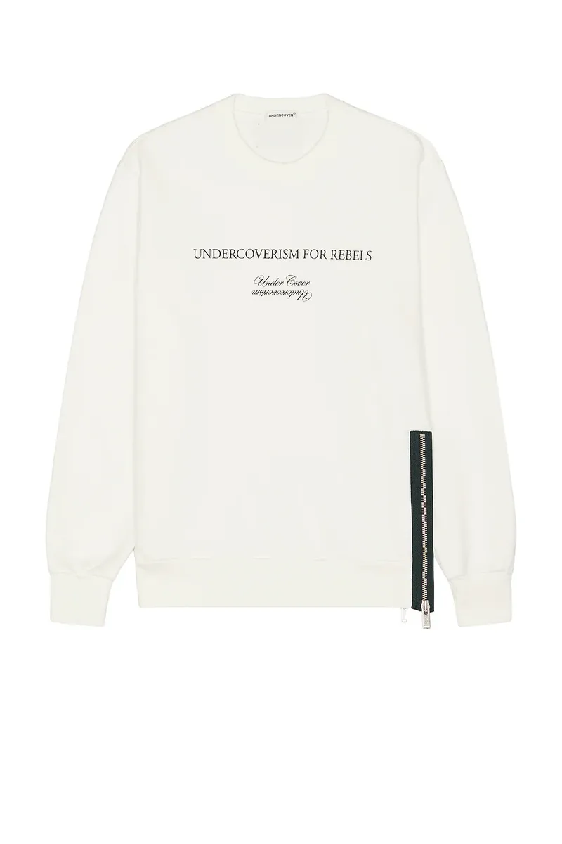 Undercover Side Zip Sweatshirt | Thumbnail 5 Undercover Side Zip Sweatshirt | Thumbnail 5