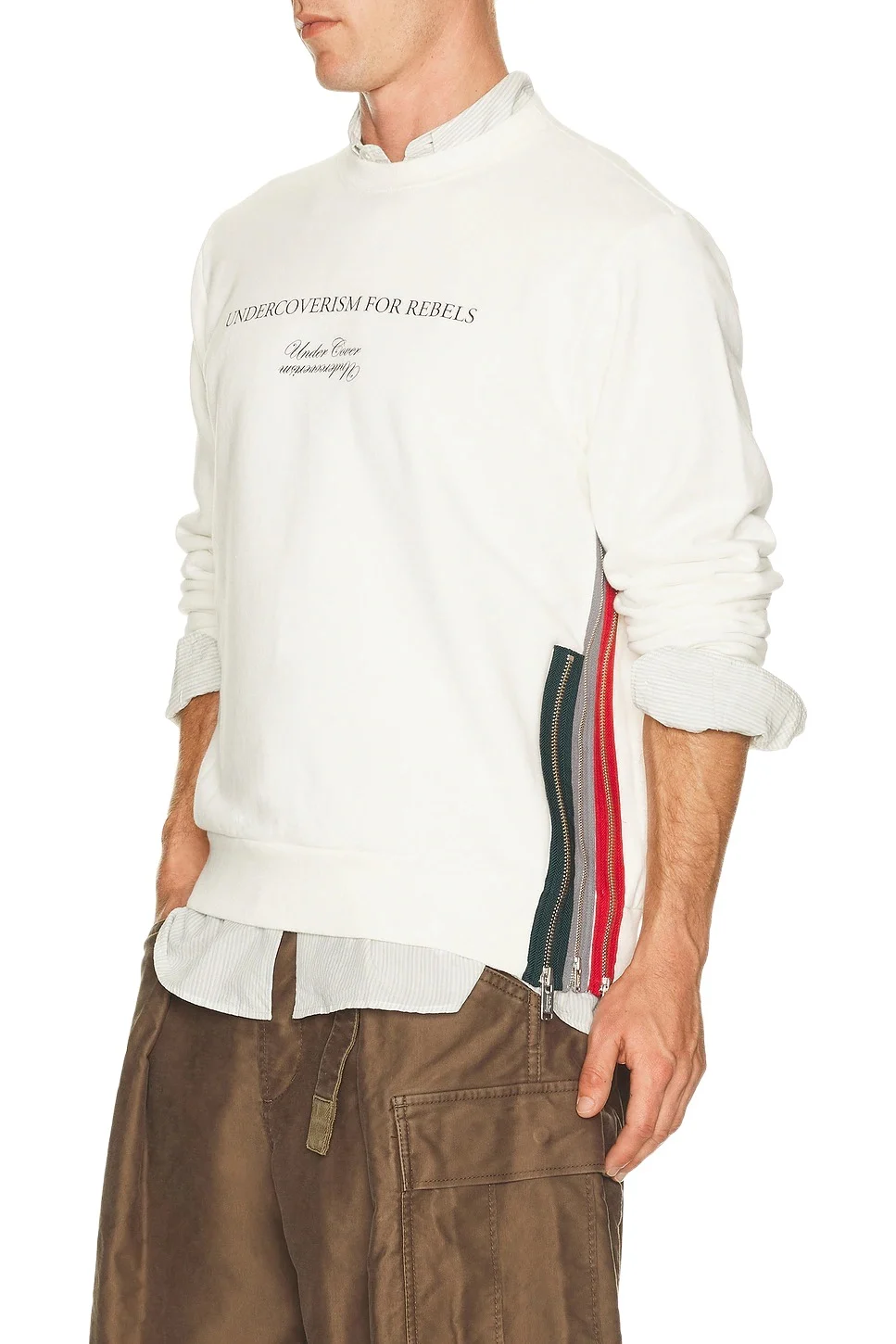 Undercover Side Zip Sweatshirt