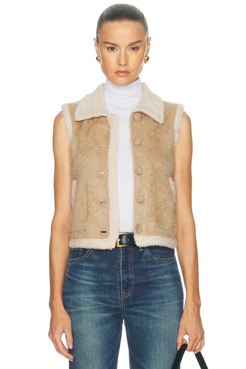 Guest In Residence Grizzly Wrangler Vest | Thumbnail 2 Guest In Residence Grizzly Wrangler Vest | Thumbnail 2