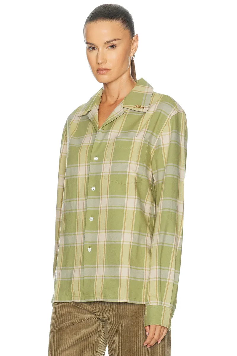 JW Anderson Check Button Up Shirt | Thumbnail 2 JW Anderson Check Button Up Shirt | Thumbnail 2