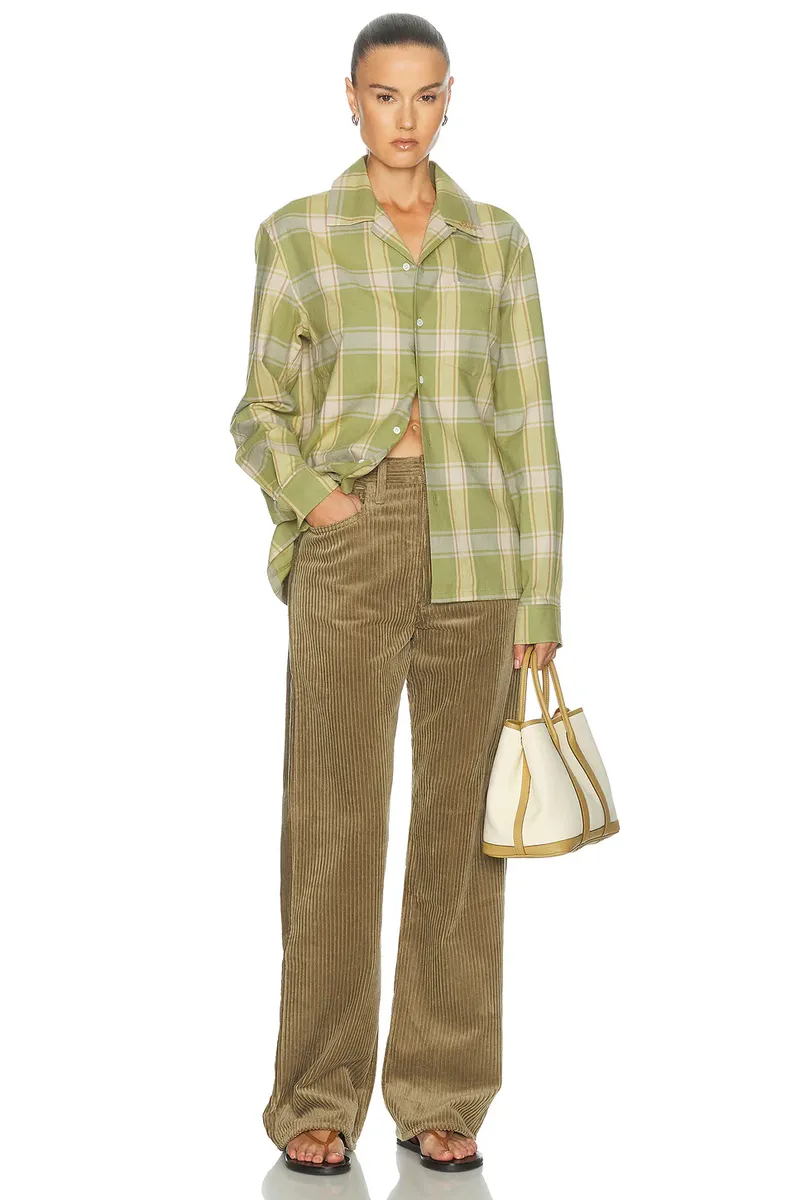 JW Anderson Check Button Up Shirt | Thumbnail 4 JW Anderson Check Button Up Shirt | Thumbnail 4