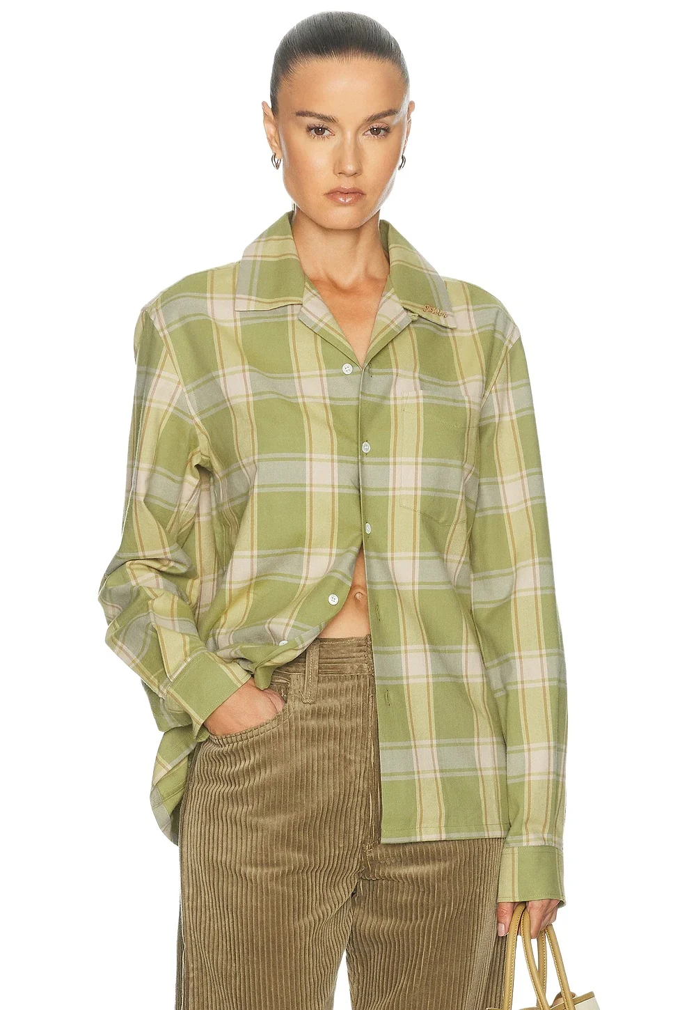 JW Anderson Check Button Up Shirt