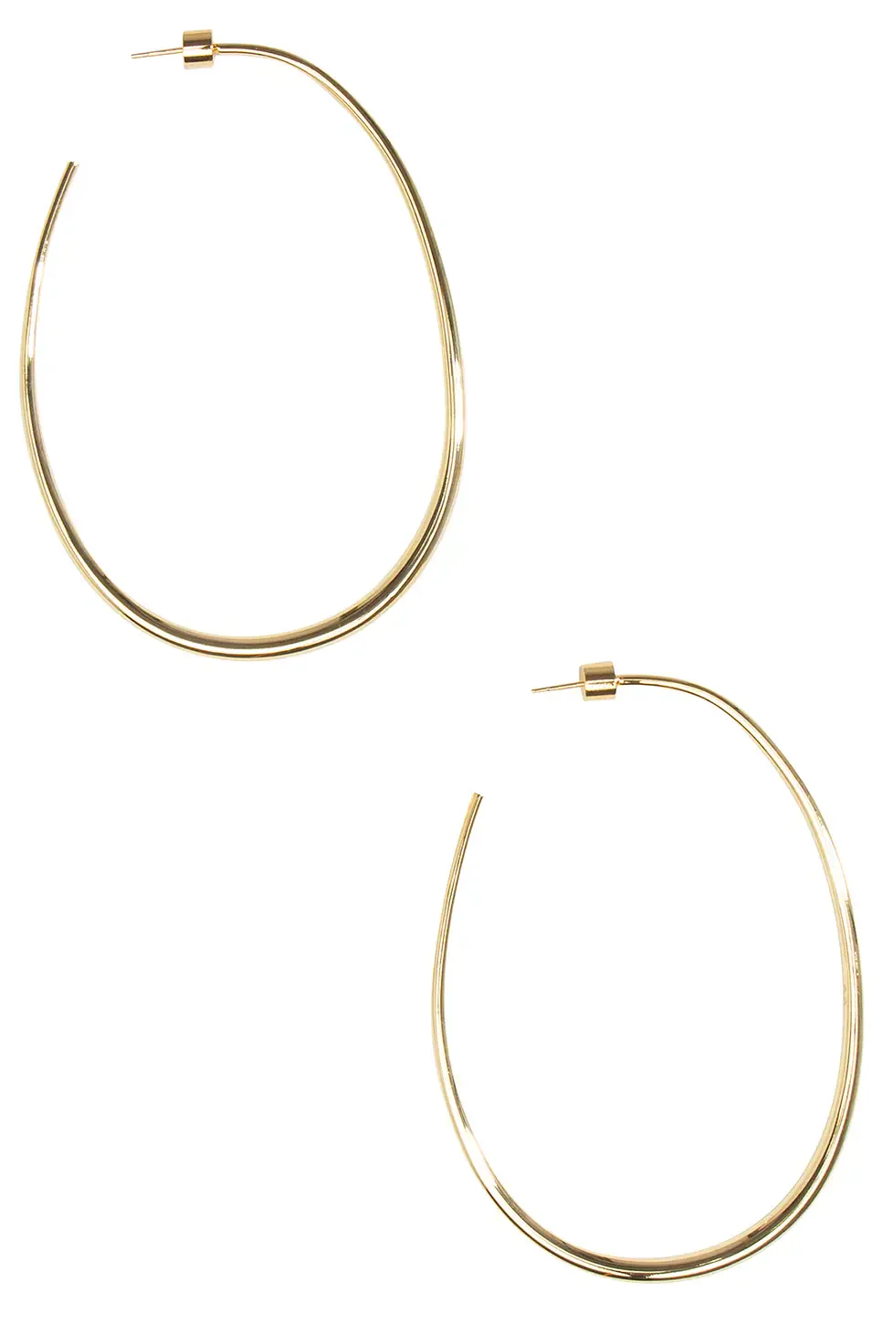 Dinosaur Designs Large Pebble Hoop Earrings