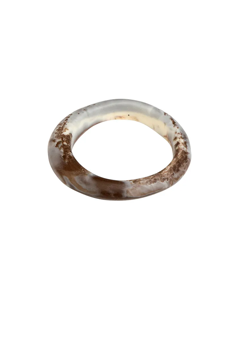 Dinosaur Designs Small Organic Bangle Bracelet | Thumbnail 2 Dinosaur Designs Small Organic Bangle Bracelet | Thumbnail 2