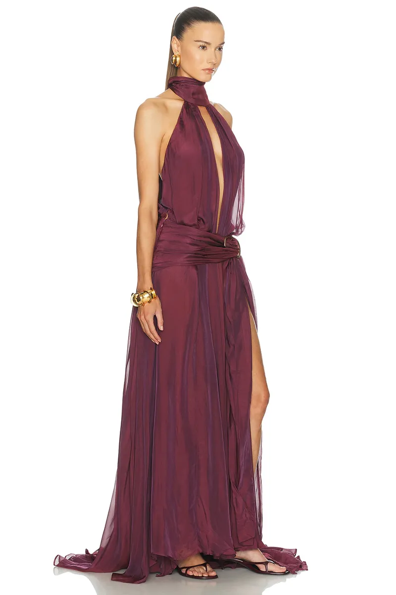 Cult Gaia Ophalia Gown | Thumbnail 2 Cult Gaia Ophalia Gown | Thumbnail 2
