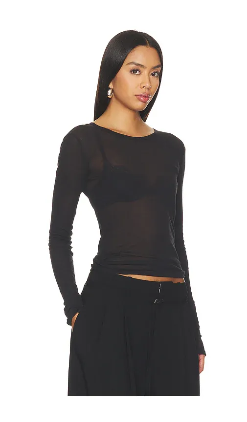 WAO Crew Neck Long Sleeve Tee | Thumbnail 2